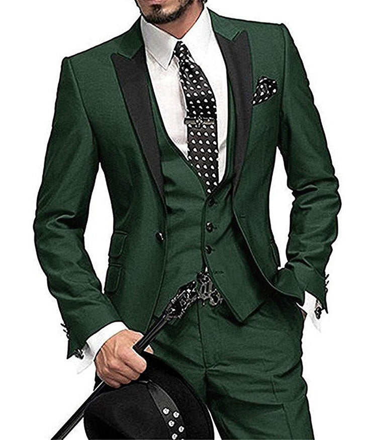 Men's Three-piece Suit Bridegroom Best Man Wedding Suit Men