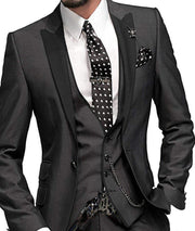 Men's Three-piece Suit Bridegroom Best Man Wedding Suit Men