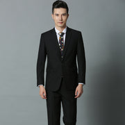 Business suit slim groom wedding dress