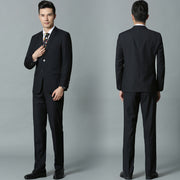 Business suit slim groom wedding dress